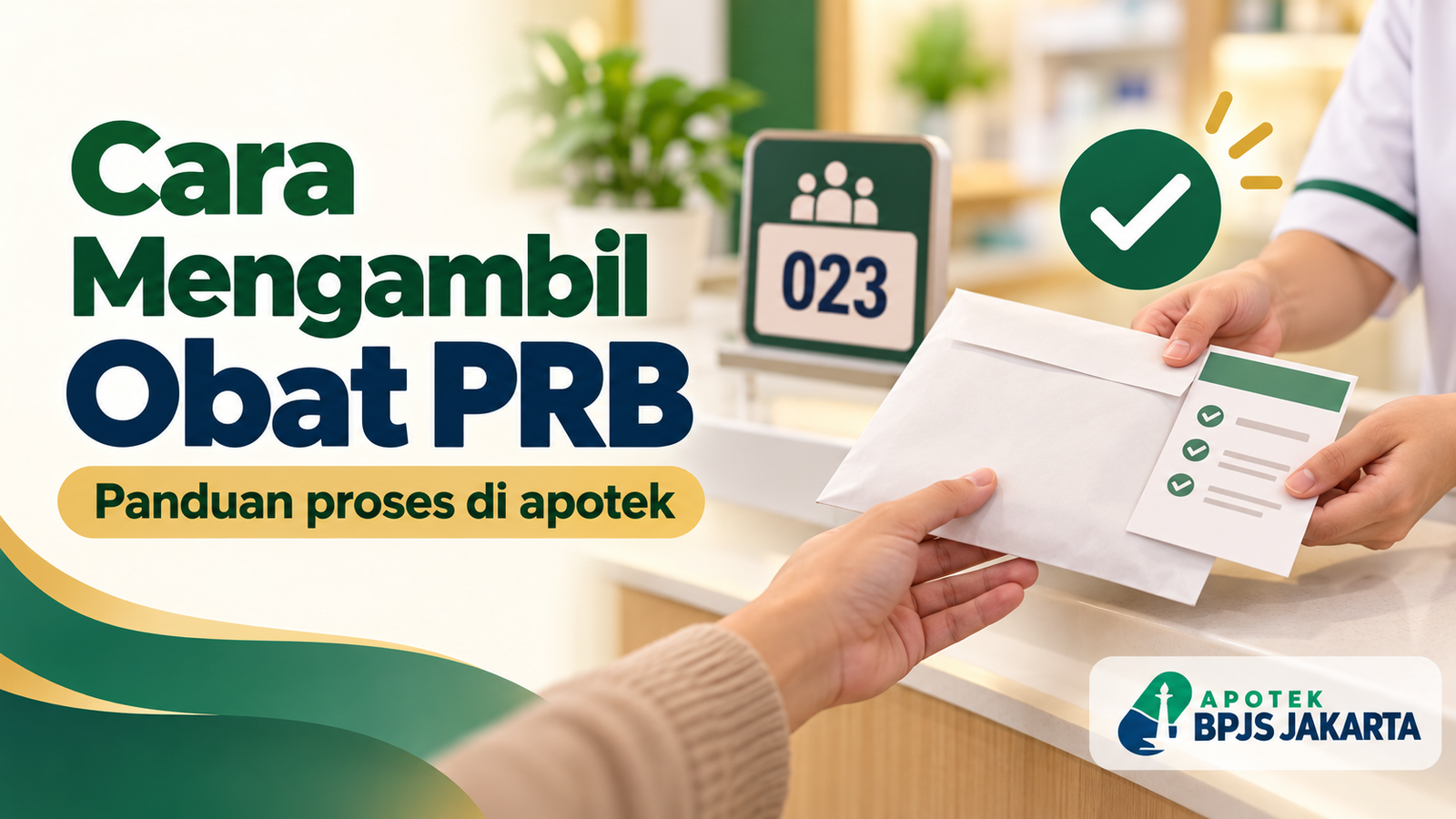 Cara mengambil obat Program Rujuk Balik di apotek